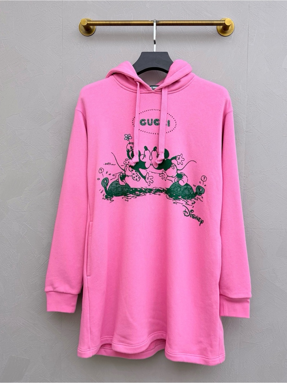 🚩steal Gucci Pink Disney Graphic Hoodie